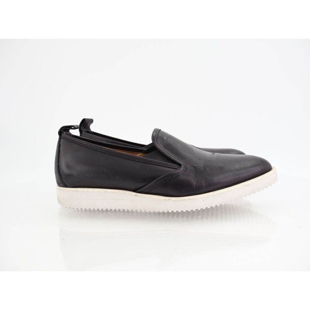 Everlane The Leather Street Shoes Black Wedge Slip-On Loafer Pointy Womens 7.5 - Picture 2 of 11